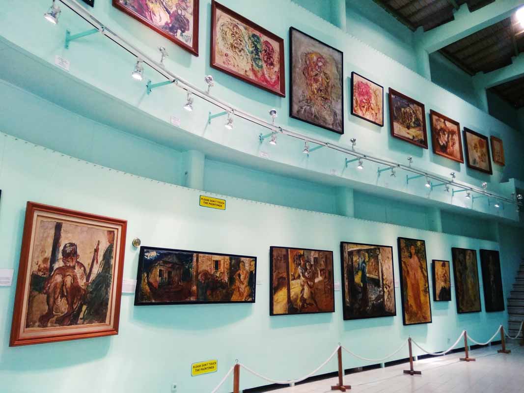 Selain galeri 1, galeri 2 juga dijadikan tempat untuk menyimpan koleksi karya lukis Affandi